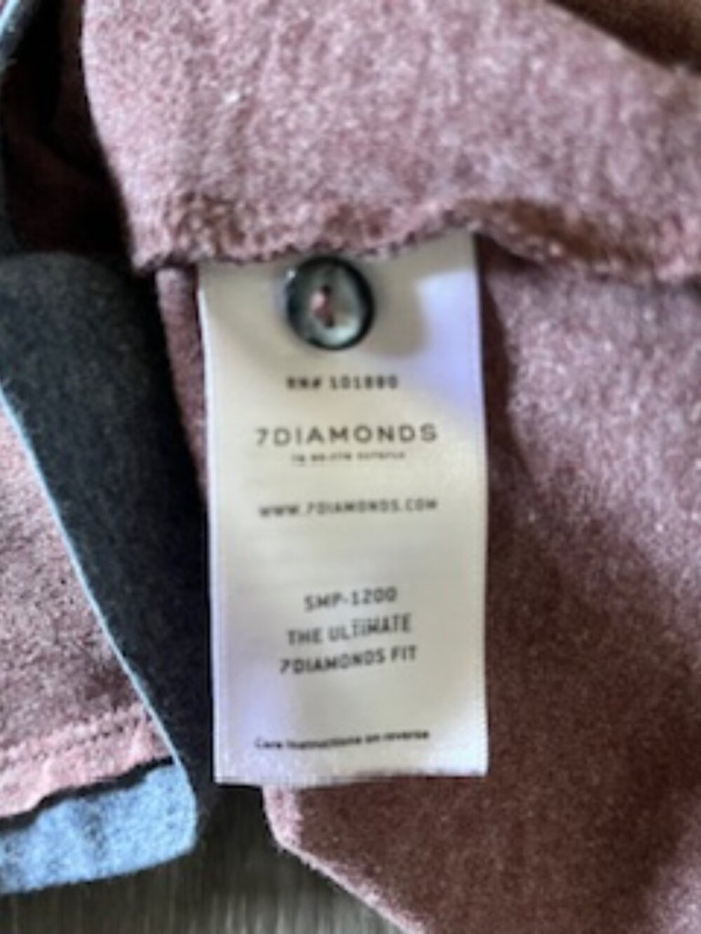 🧡3/15 7 DIAMONDS Melange Polo Men's M - Picture 7 of 8